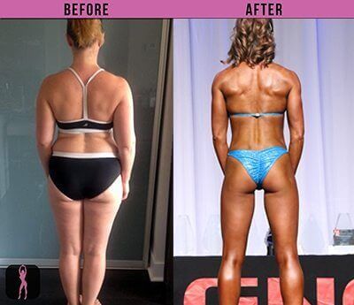 18 Weeks Bikini Competition Prep Before & After